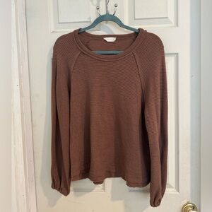 Altar’d State Brown Lightweight Sweater